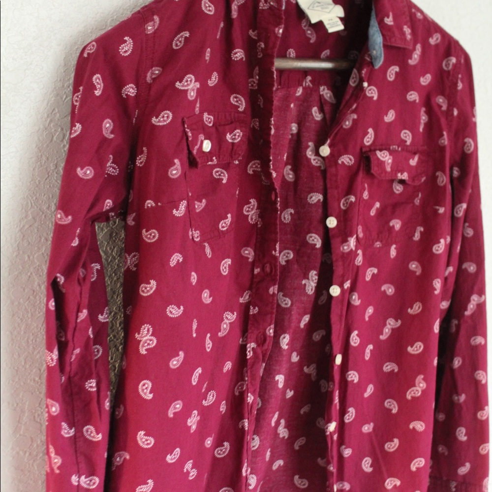 St Johns Bay Button Up Blouse
